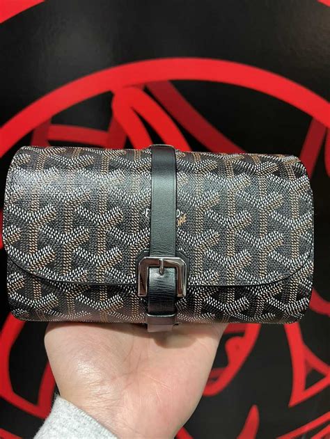 goyard watch case retail price|authentic Goyard iphone case.